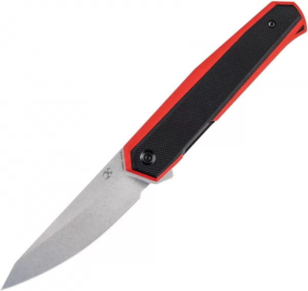 Kansept Knives Integra Linerlock Black-Red KT1042A3