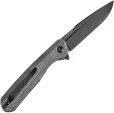 Kansept Knives Qilin Linerlock Black Micarta KT1047A1