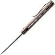 Kansept Knives Qilin Linerlock Brown Mic KT1047A3