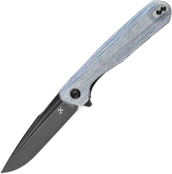 Kansept Knives Qilin Linerlock Blue Micarta KT1047A4