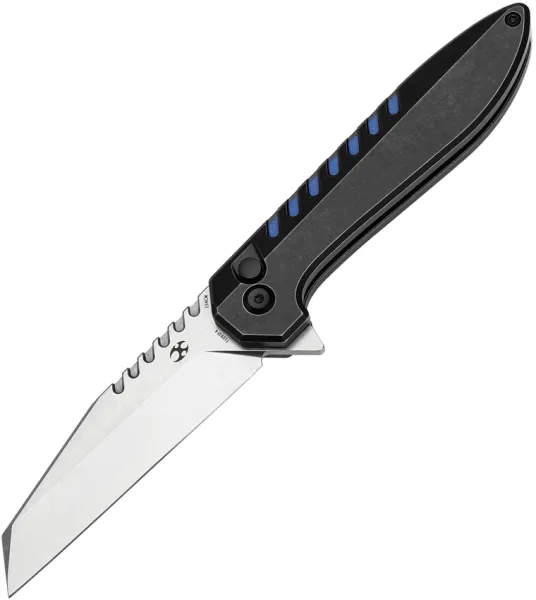 Kansept Knives Kosame Button Lock BSW-Blue KT1093F4