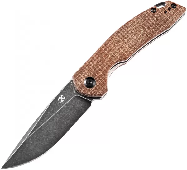 Kansept Knives Mini Accipiter Framelock Brown KT2007A3