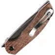 Kansept Knives Mini Accipiter Framelock Brown KT2007A3