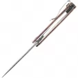 Kansept Knives Mini Accipiter Framelock Brown KT2007A3