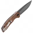 Kansept Knives Mini Accipiter Framelock Brown KT2007A3