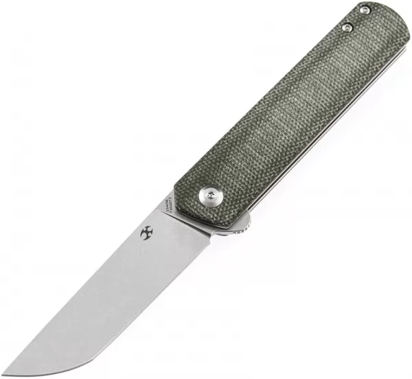 Kansept Knives Foosa Folder Green Micarta KT2020T2