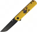 Kansept Knives Foosa Folder Yellow Bat - KT2020T8