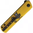 Kansept Knives Foosa Folder Yellow Bat KT2020T8