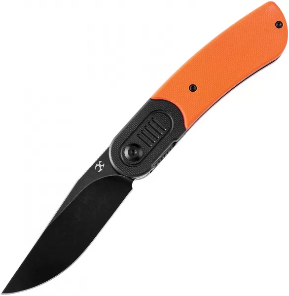 Kansept Knives Reverie Linerlock Blk-Org KT2025B3