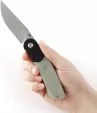 Kansept Knives Reverie Linerlock Blk-Jade KT2025B4