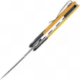 Kansept Knives Reverie Linerlock Yellow G10 KT2025B7