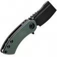 Kansept Knives Mini Korvid Linerlock Green KT3030A1