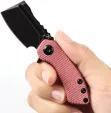 Kansept Knives Mini Korvid Linerlock Red Mic KT3030M2
