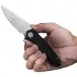 Kubey Cadmus Linerlock Damascus KUB055E