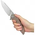 Kubey Nova Linerlock Tan KUB117I