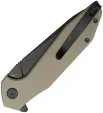Kubey Nova Linerlock Black Tan KUB117P