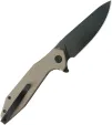 Kubey Nova Linerlock Black Tan KUB117P