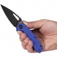 Kubey Coeus Linerlock Black Blue KUB122G