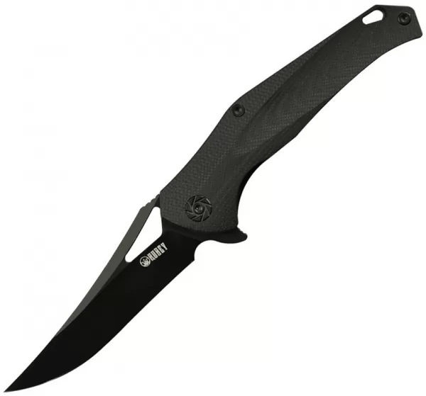Kubey Trailing Point Linerlock Black KUB149