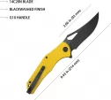Kubey Phemius Linerlock Yellow KUB149E
