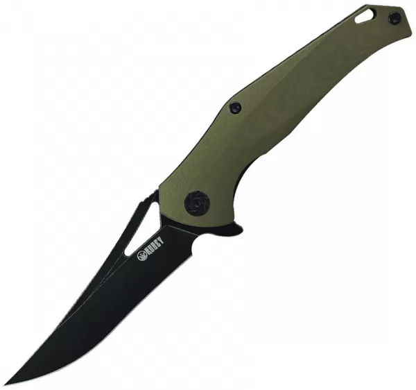 Kubey Trailing Point Linerlock Green KUB150