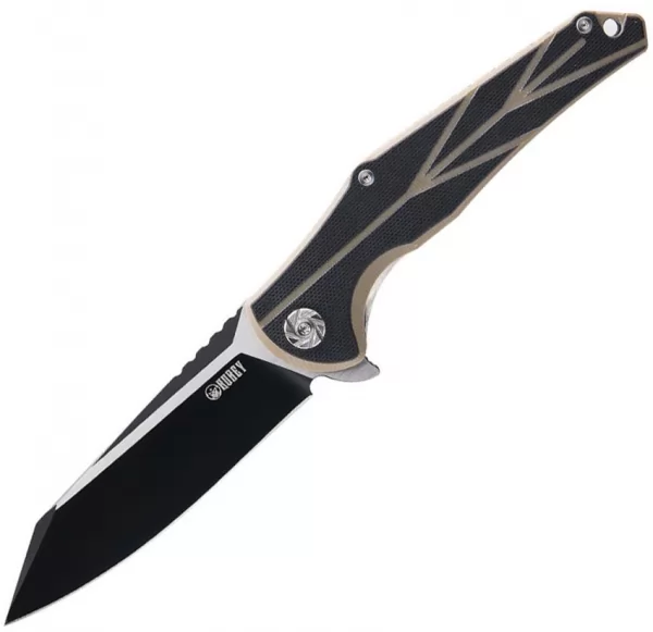 Kubey Linerlock Tan-Black KUB158B