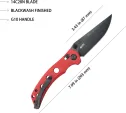 Kubey Hound Crossbar Lock Red KUB172E