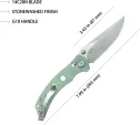 Kubey Hound Crossbar Lock Jade KUB172G
