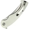 Kubey Scimitar Linerlock White KUB173C