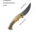 Kubey Scimitar Linerlock Ultem KUB173H