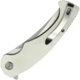 Kubey Scimitar Linerlock White KUB173I