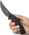 Kubey Scimitar Linerlock Black KUB173L