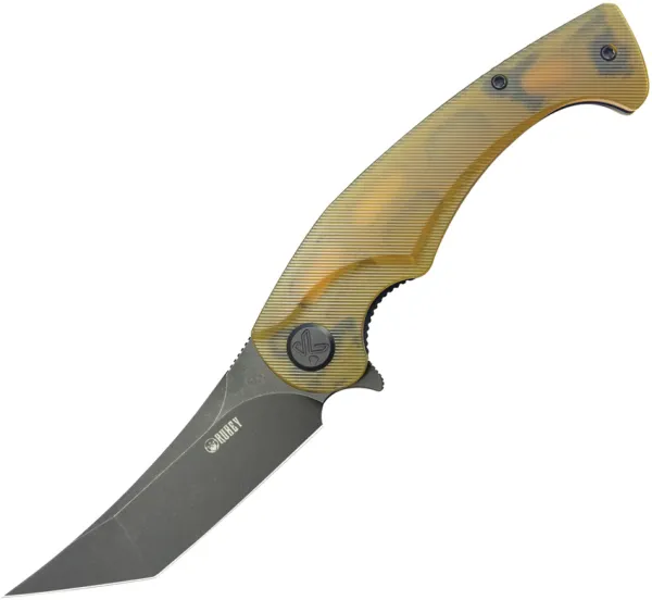 Kubey Scimitar Linerlock Tanto Ultem KUB175D