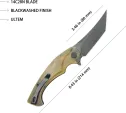 Kubey Scimitar Linerlock Tanto Ultem KUB175D