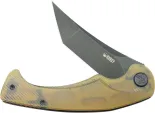 Kubey Scimitar Linerlock Tanto Ultem KUB175D