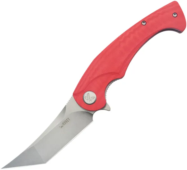 Kubey Scimitar Linerlock Tanto Red KUB175E