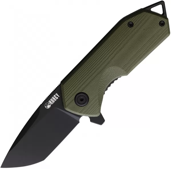 Kubey EDC Linerlock Black OD G10 KUB203H