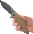 Kubey Timberwolf Linerlock Tan KUB208H
