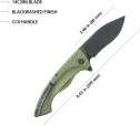 Kubey Timberwolf Linerlock OD KUB208J