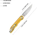 Kubey Mizo Linerlock Ultem KUB2101G