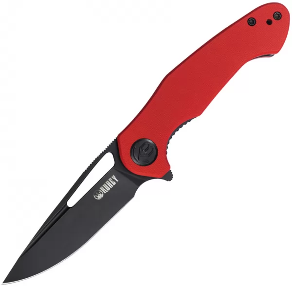 Kubey Dugu Linerlock Black Red KUB210F