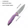 Kubey Nova Framelock Purple KUB235D