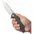 Kubey Nova Framelock Flame Titanium KUB235G