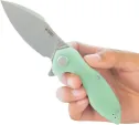 Kubey Noble Linerlock Jade SW KUB236M