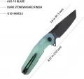Kubey Carve Nest Linerlock Jade KUB237F