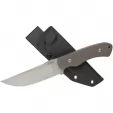 Kubey Fixed Blade Brown KUB240B