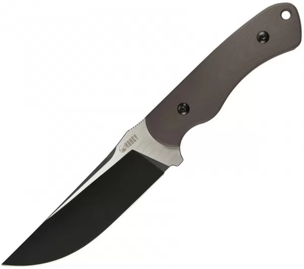Kubey Fixed Blade Brown KUB240C