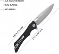Kubey Raven Linerlock Black KUB245D