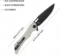 Kubey Raven Linerlock Ivory KUB245F