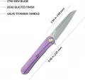 Kubey Dandy Framelock Purple Ti KUB247G